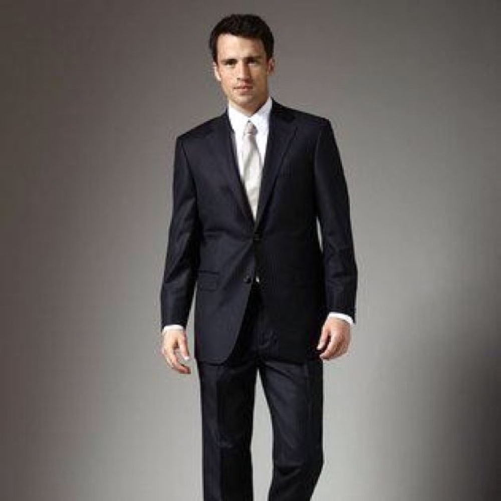 Men’s Ralph Lauren pinstriped two-piece suit